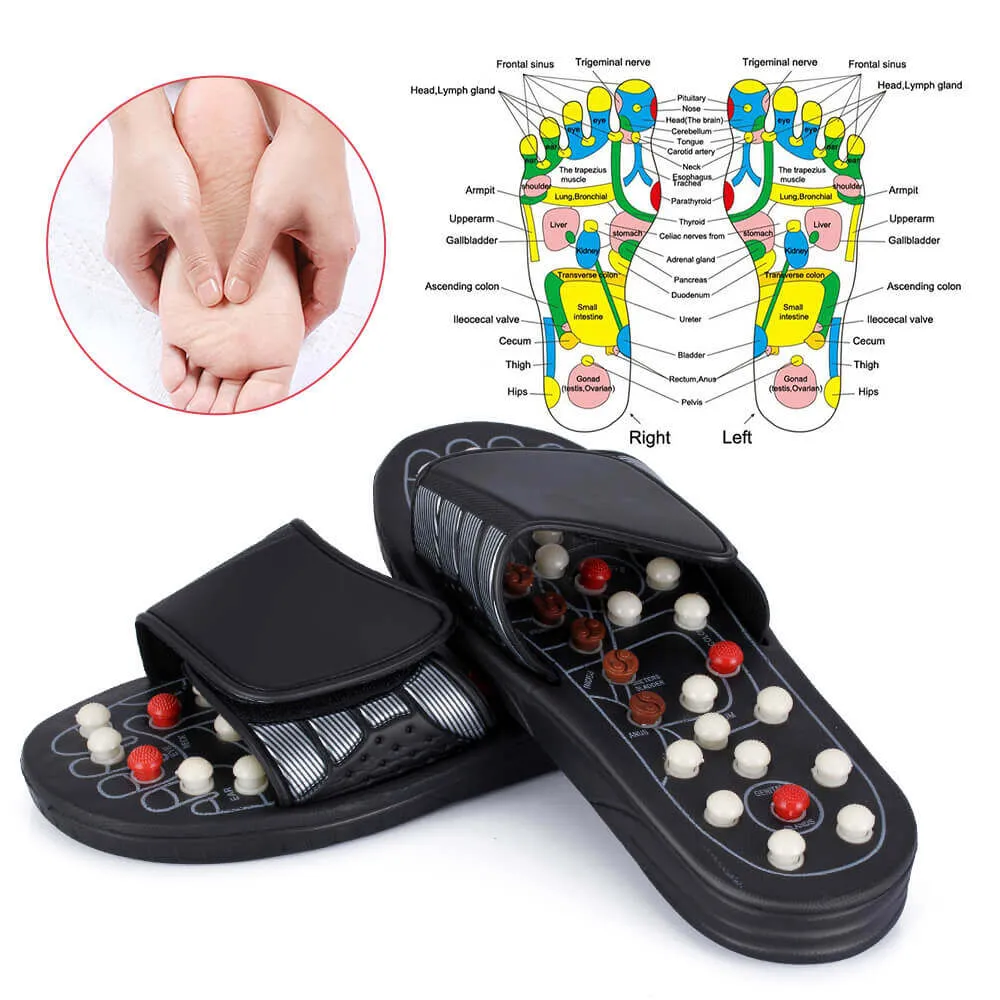 Foot Massage Slippers Acupuncture Therapy Massager Shoes